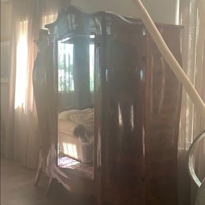 An antique one of a kind armoire
